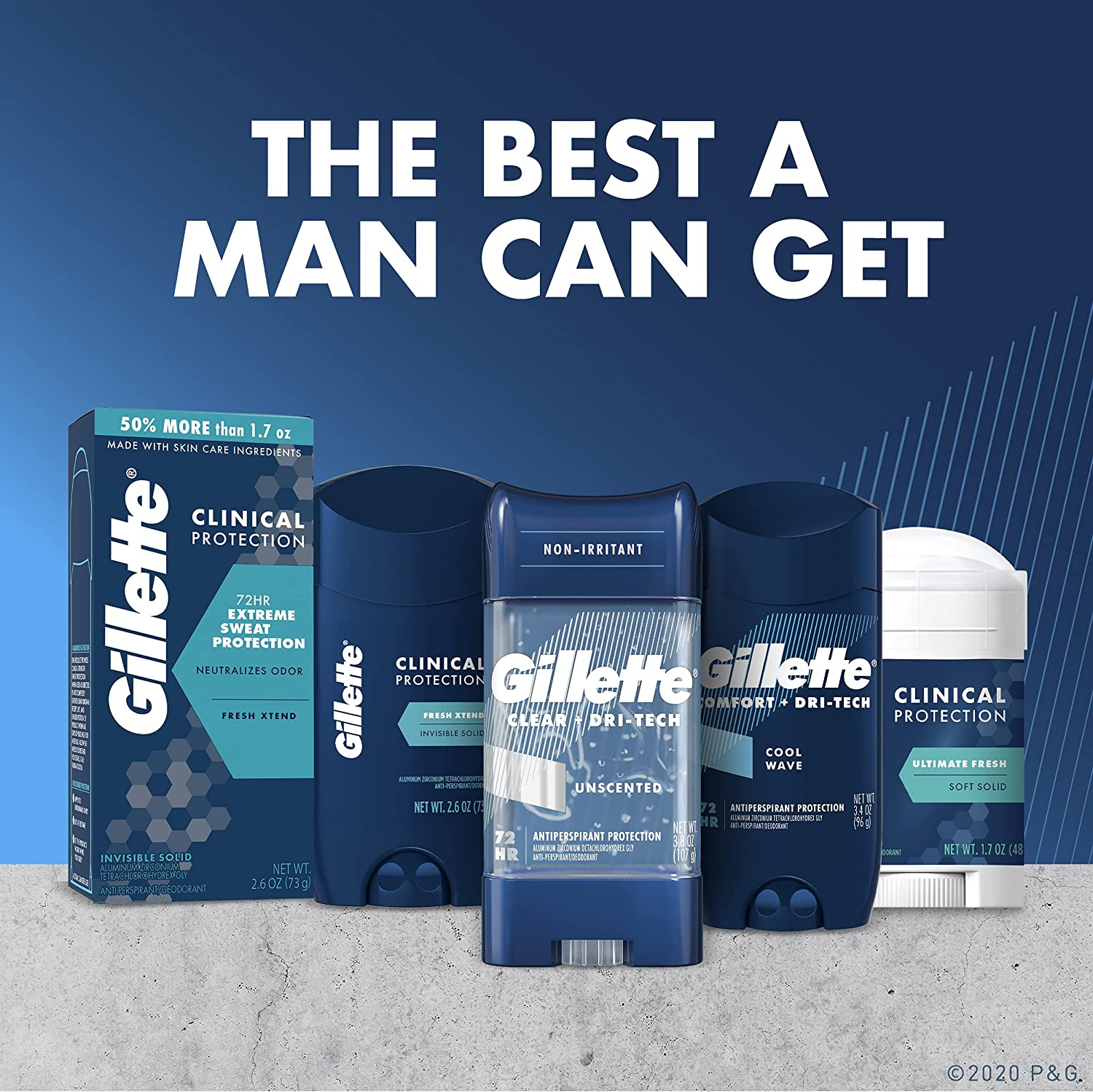 Gillette Endurance Clear Gel Cool Wave Anti-Perspirant / Deodorant 4 Ounce (Pack of 3) image number 5