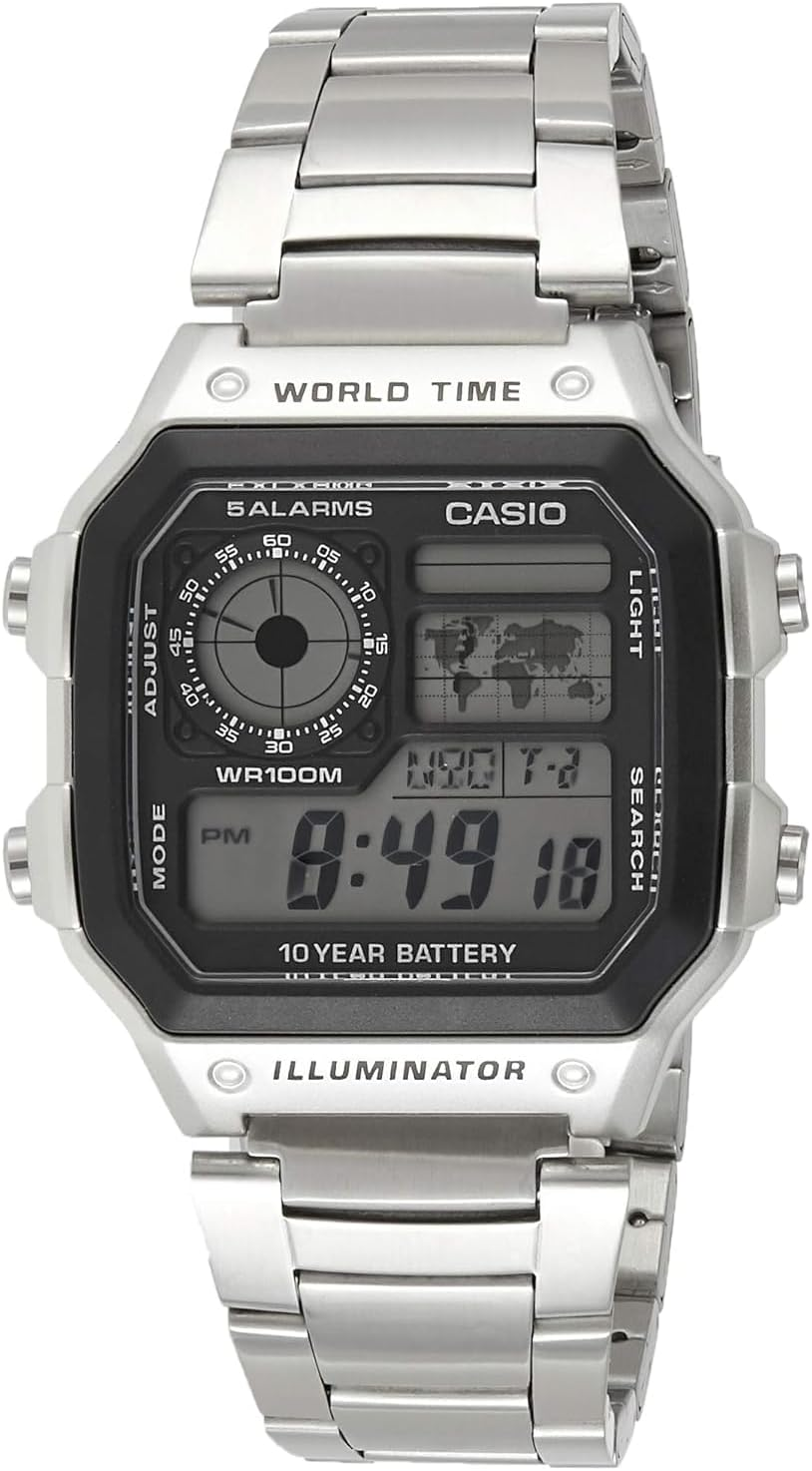Casio Fashion Quartz Mens Casio Youth Digital AE-1200WHD-1A