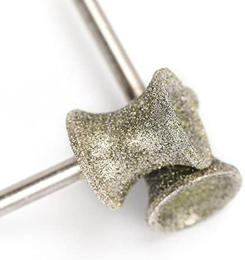 2 Pack Diamond Dog Nail Grinder Bits for Rotary Tool Fits Dremel and Many Others image number 3