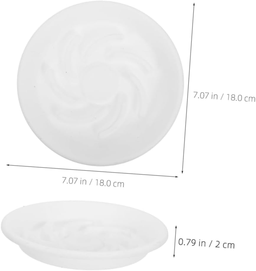 PAMINGONO 10Pcs round Plastic Pot Tray for Indoor and Outdoor Plants Thickened Drainage Saucer for Water Catching and Plant Maintenance Versatile and Sturdy Gardening Tray image number 5
