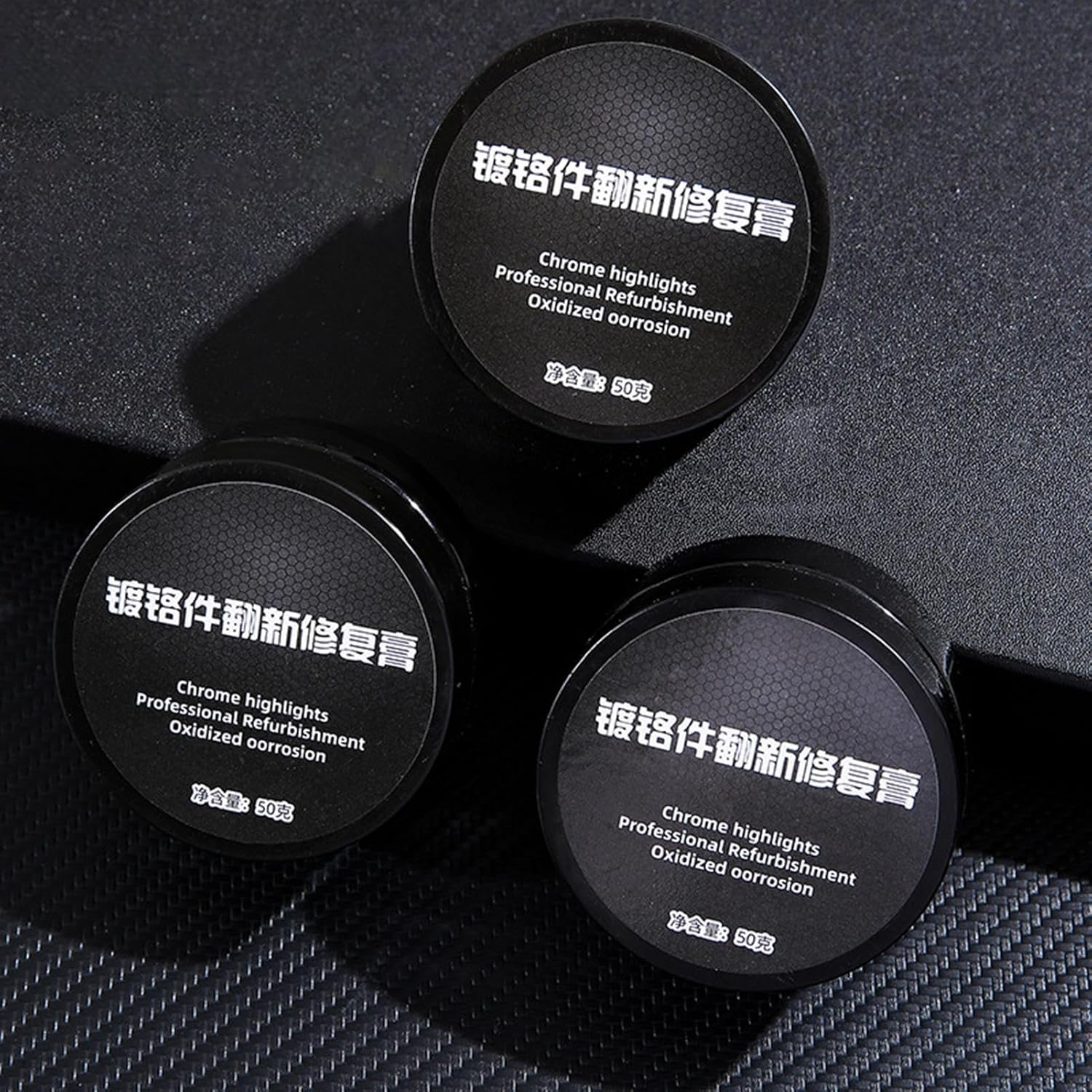 Wezalget Car Metal Polish Cream | Metal Polish Restorer and Protectant | Automotive Maintenance Care Repair Agent Removes Oxidation Tarnish Stains Discoloration Swirls image number 6