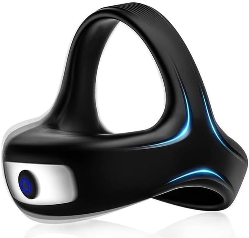 Vibrating Cock Ring Vibrator, 10 Vibration Modes, Silicone Stretchy Couples Vibrator Erection Enhance Delay Ejaculation Pleasure, Clitoral G Spot Vibrator Stimulator for Women, Rechargeable Adult Sex Toys image number 1