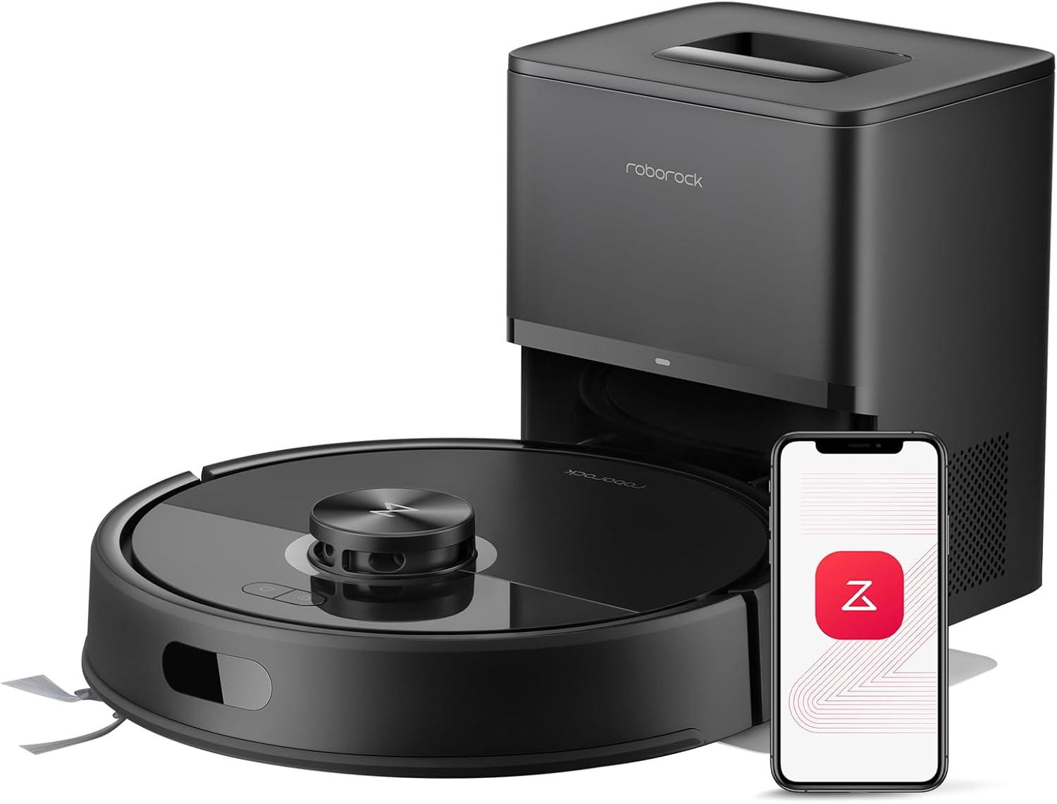 Roborock Q7T+ Robot Vacuum & Mop, All-In-One Vacuum Cleaner, 10,000Pa Powerful Suction, Duoroller Anti-Tangle Brush, Hands-Free Cleaning for 7 Weeks,Precise Smart Navigation, Perfect for Pet Hair image number 4