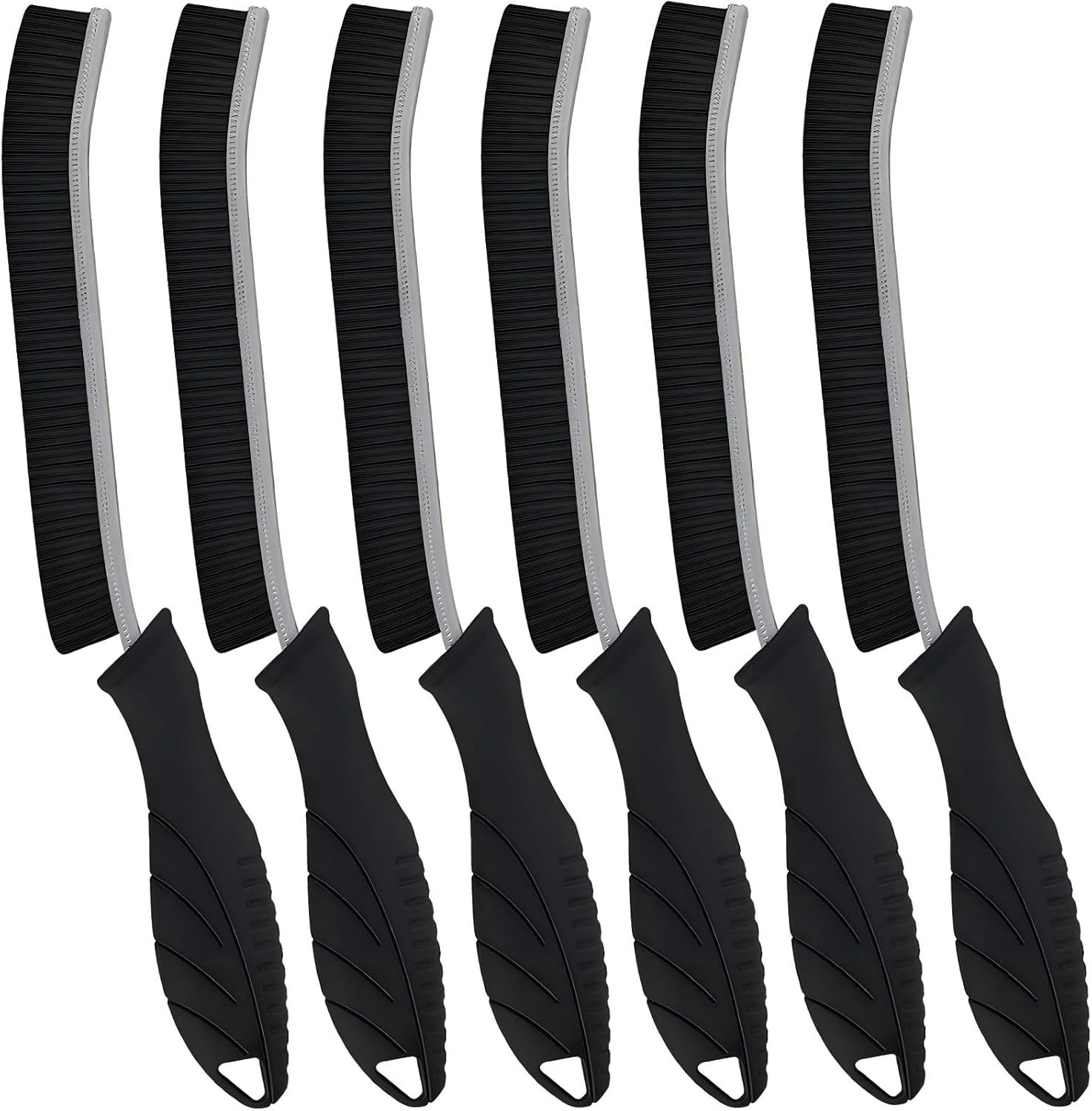8 Pcs Cleaning Brush, Hard Bristle Crevice Cleaning Brush, Multifunctional Gap Scrub Brush, Home Essentials, Bathroom Cleaner Tools Kits for Household, Kitchen, Window, Faucets, Toilet, Groove, Car