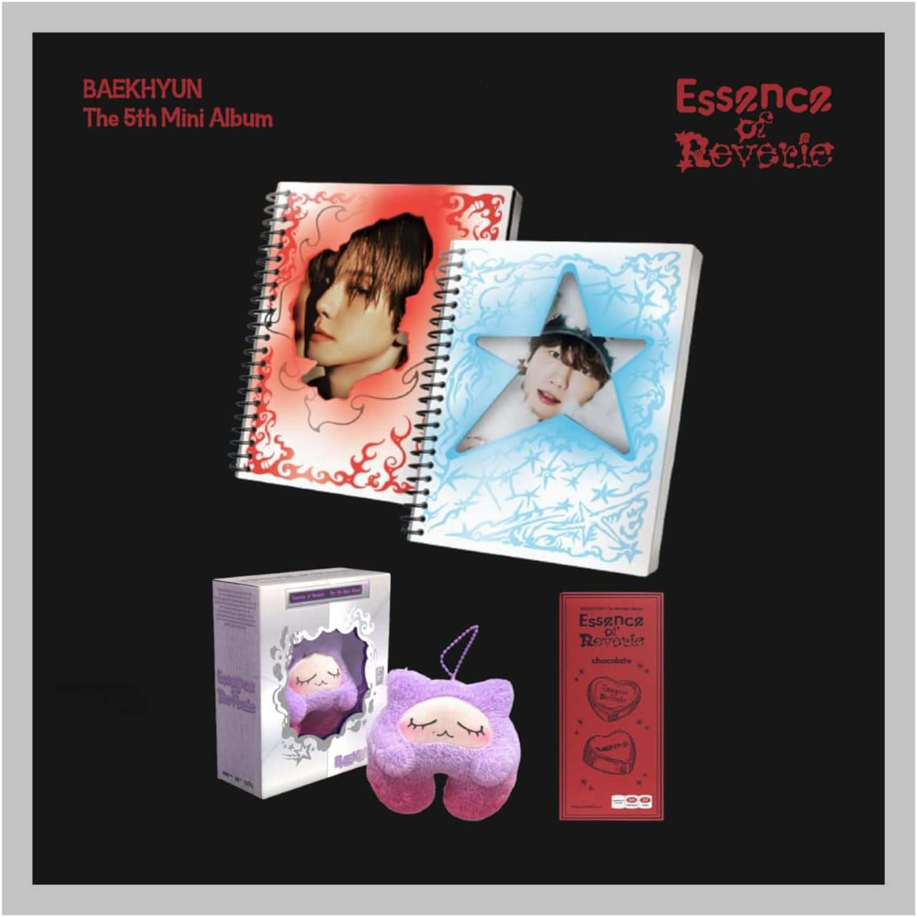Baekhyun Essence of Reverie 5Th Mini Album with Tracking Sealed (Special Kkuru Jam Version) image number 3