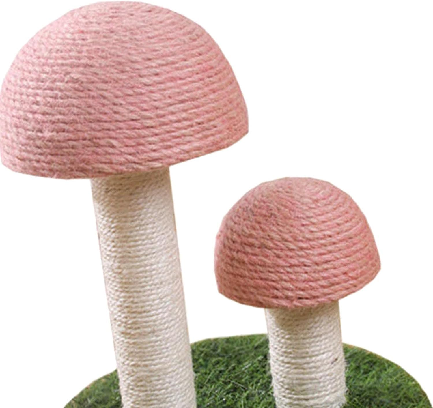 Cat Tower Stable Cat Tree with 2 Scratching Posts Interactive Pet Toy for Cats Grinding Claw Sisal Rope Post