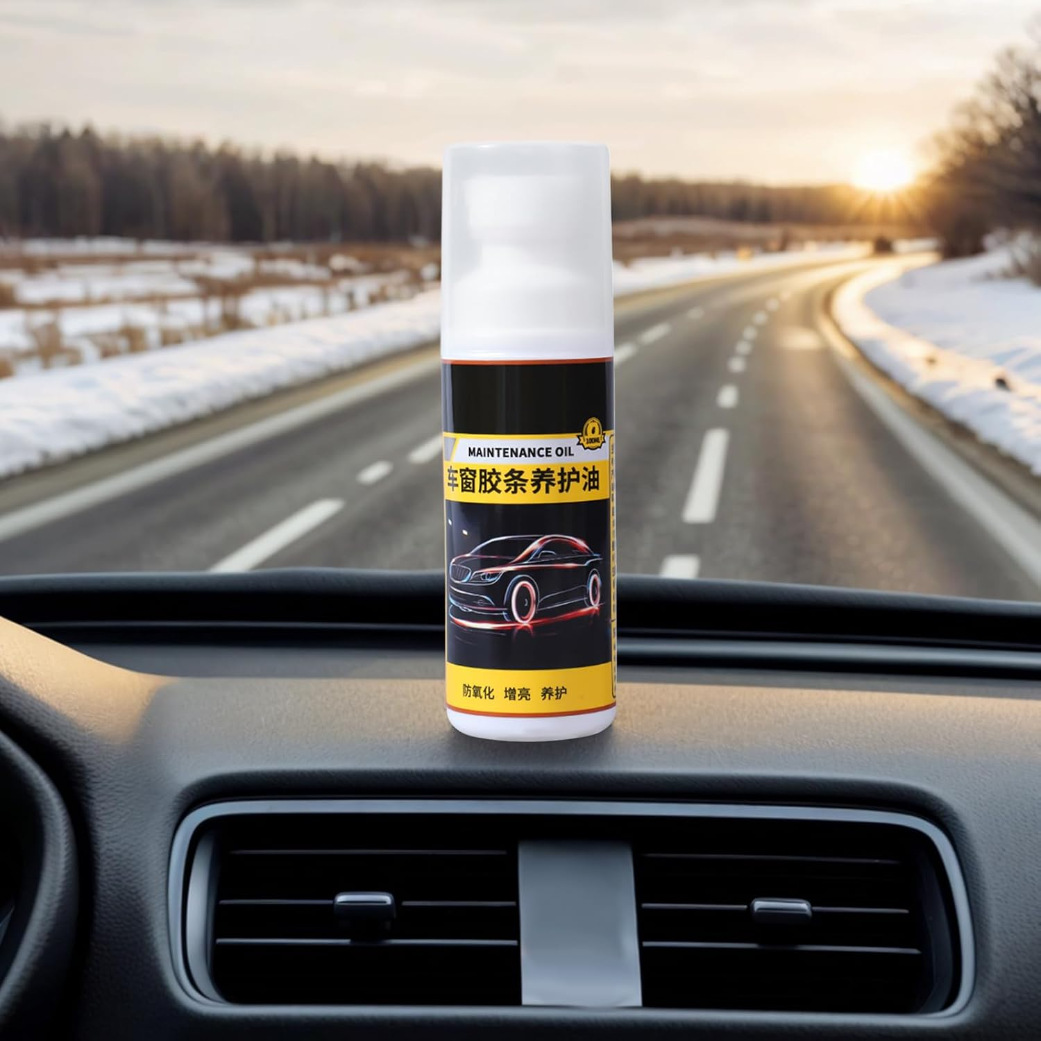 Interior Car Protectant,Rubber Strips Protective Agent,Auto Wiper Lubricant | for Tire Wheel Automotive Rv Marine Furniture Leather Seat Dashboard image number 5