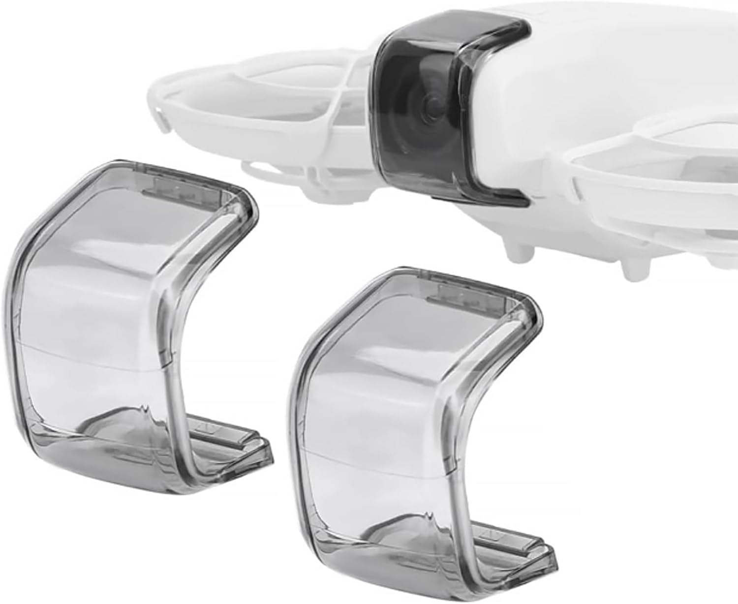 Wjelet Pack of 2 Gimbal Protective Case for DJI Neo, Lens Cap Gimbal, Transparent Dust Cover and Drop-Proof Accessories for DJI Neo Drone image number 1