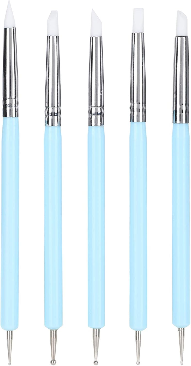RIZGHWOY Tonkulptursstift Long -Term Dating Tools for Clay Sculptures, Nail Art and Art Projects, 5 Pieces image number 4