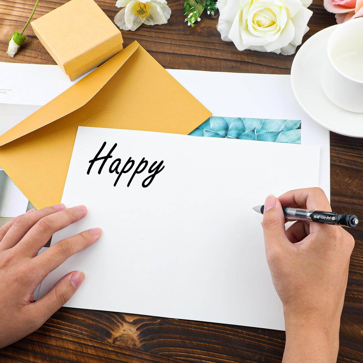 NQEUEPN New Home Card, 8.07X5.31 Inch Housewarming Greeting Card with Envelope Funny New Apartment Card Congratulations on Your New House Card with Blessing Welcome New Homeowner image number 5