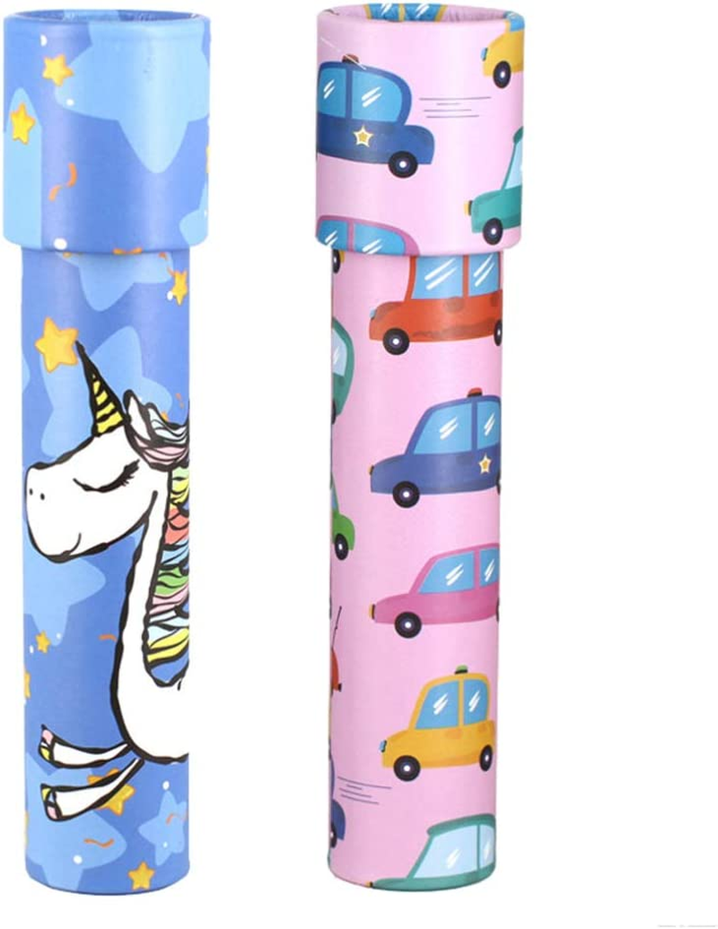 2Pcs Classic Kaleidoscope, Kalidescopes for Kids Educational Kaleidoscope Toy for Kids Birthday Party Favors, Random Style image number 6