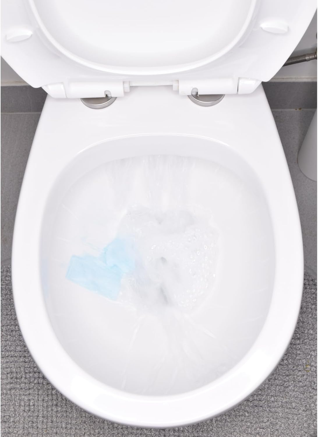 Toilet Cleaning Sheets/Eco-Strips. Eco Massive'S Eco-Friendly Ultra Concentrated Plastic-Free Packaging, for Refreshing and Effective Toilet Cleaning- 80 Washes, Marine-Explosion Fragrance image number 2