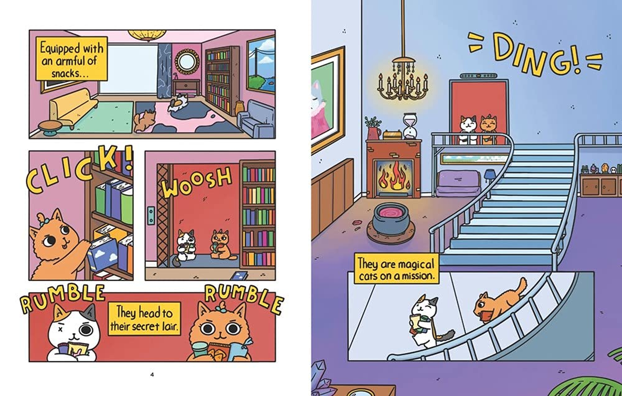 Cat & Cat Adventures: the Quest for Snacks Graphic Novel: 1 image number 1