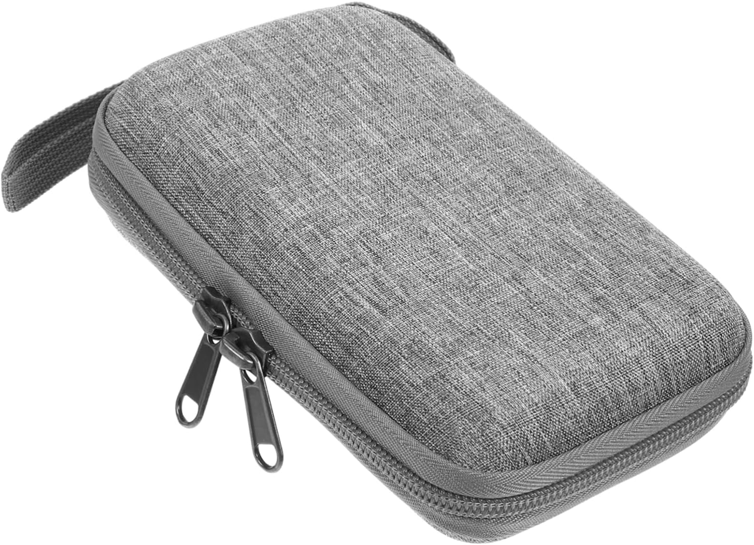 QUMIIRITY Portable Hard Drive Storage Bag for Travel Compact Cable Organizer Case for Earphones and Accessories Lightweight and Stylish Data Cable Storage Design image number 4