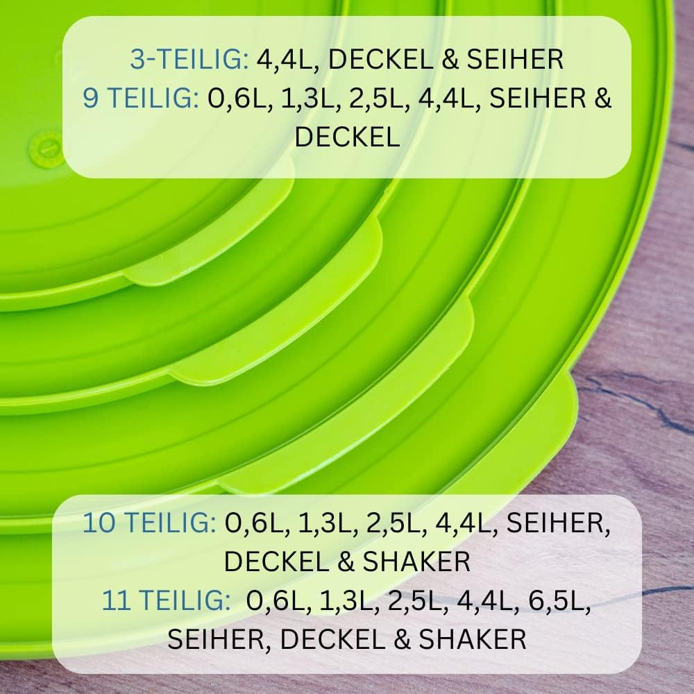 Westmark 4004094000232 Bowl, Strainer, Lid, Green image number 3