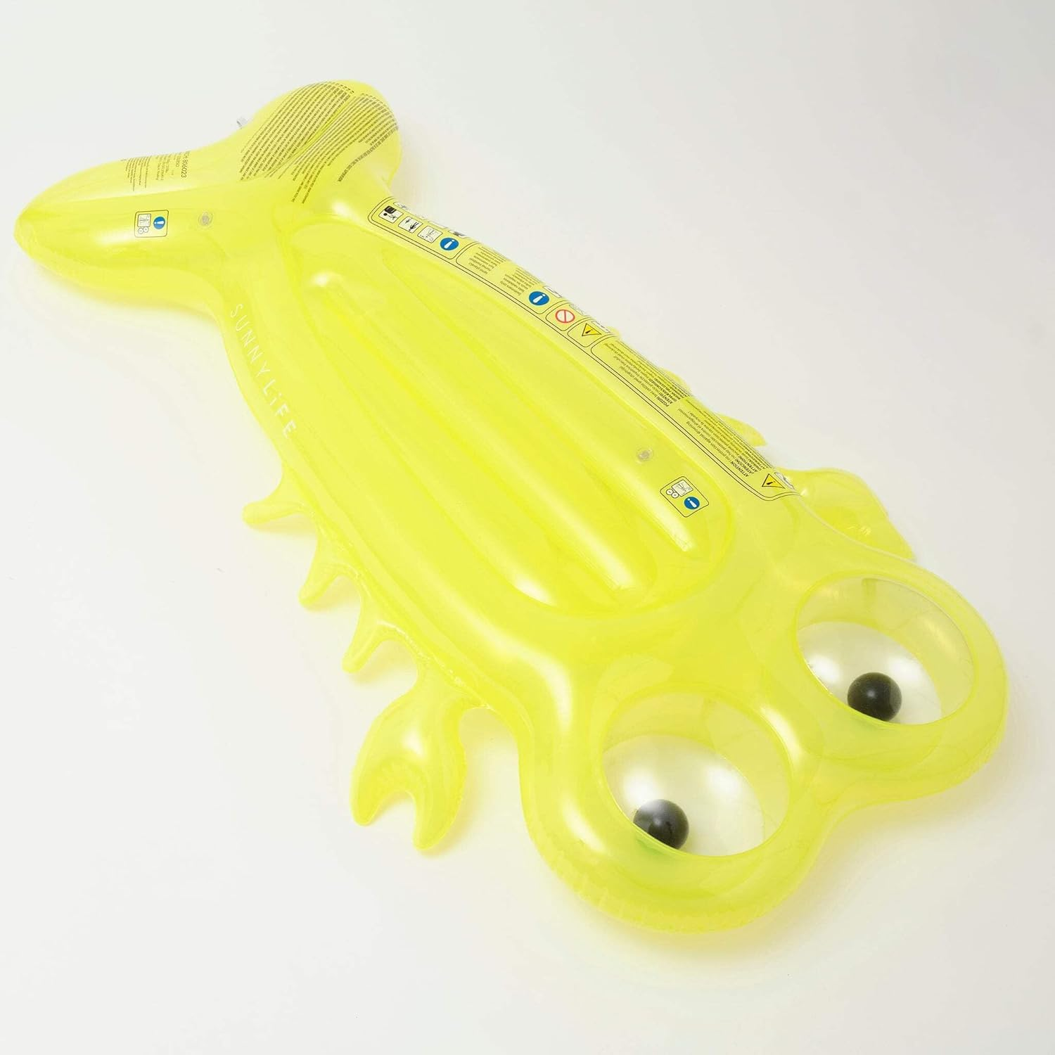 Luxe Lie-On Float | Sonny the Sea Creature Citrus image number 3