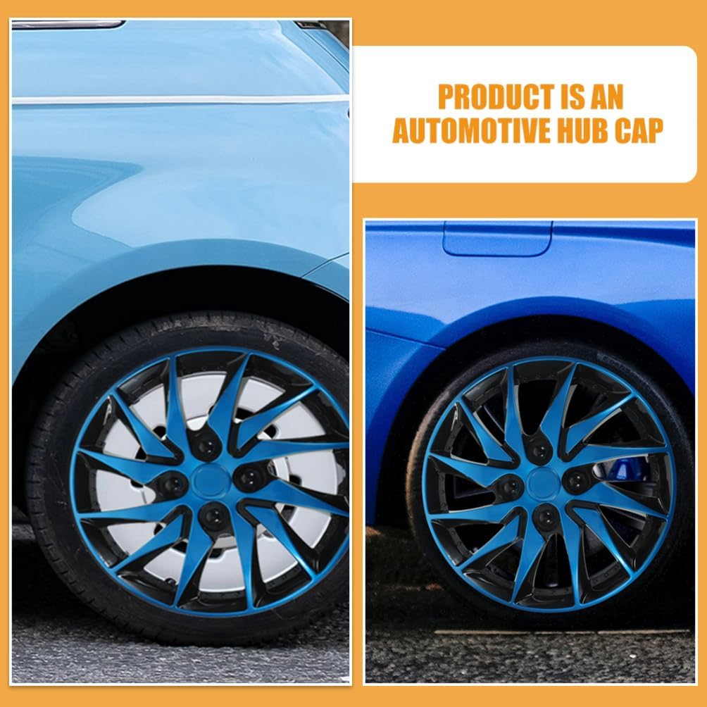 GLEAVI 2Pcs Decorative Wheel Hub Covers for Automotive and to Install Compatible Various Car Models image number 1