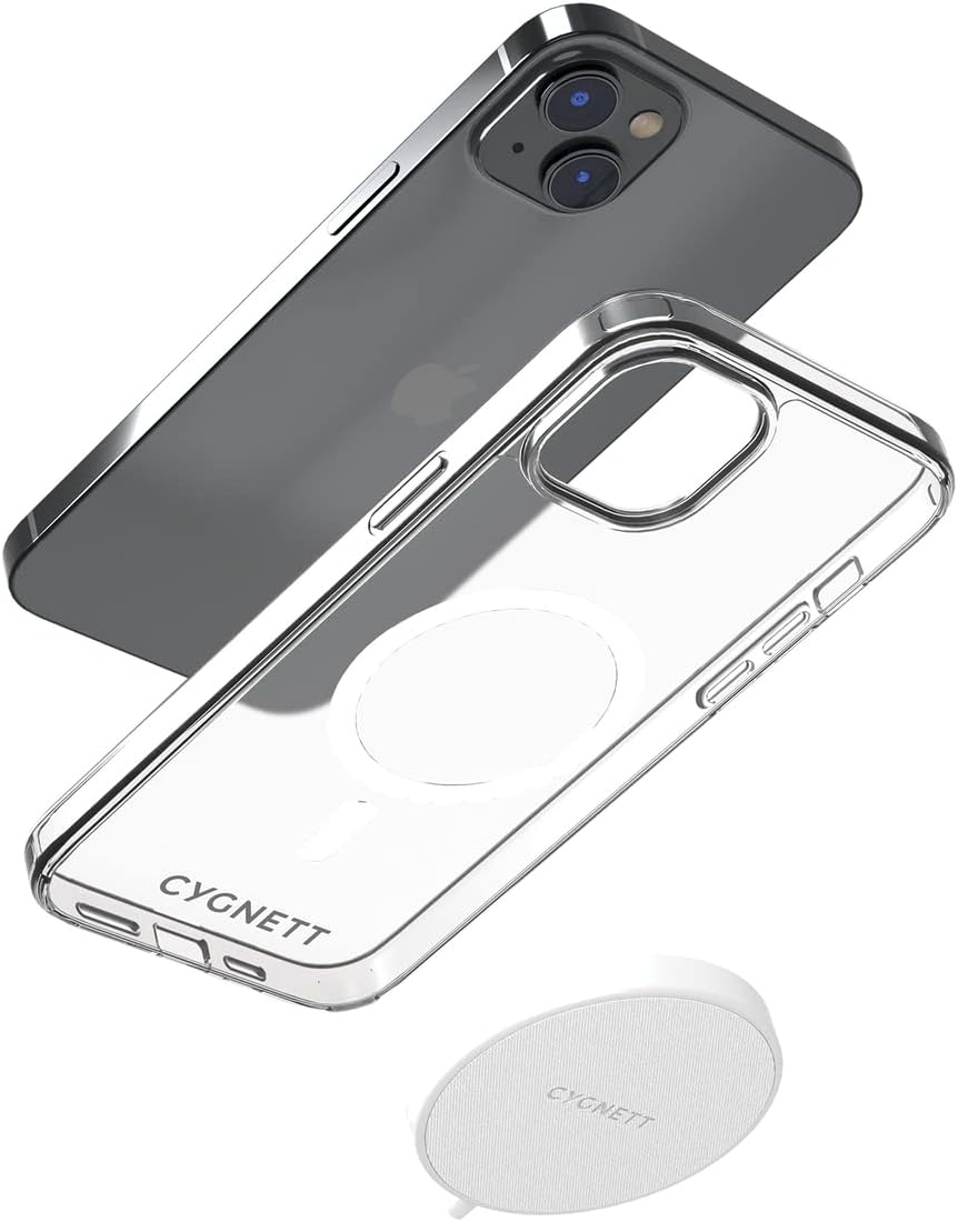Cygnett Aeromag Protective Case for Apple Iphone 14 Plus, Clear image number 4