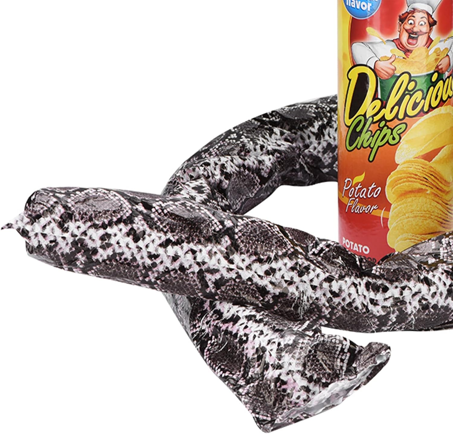 Eosnow Realistic 8.66 X 2.99 Inch Pop Out Spring Snake Prank Toy,For Raising Atmosphere at Party image number 6