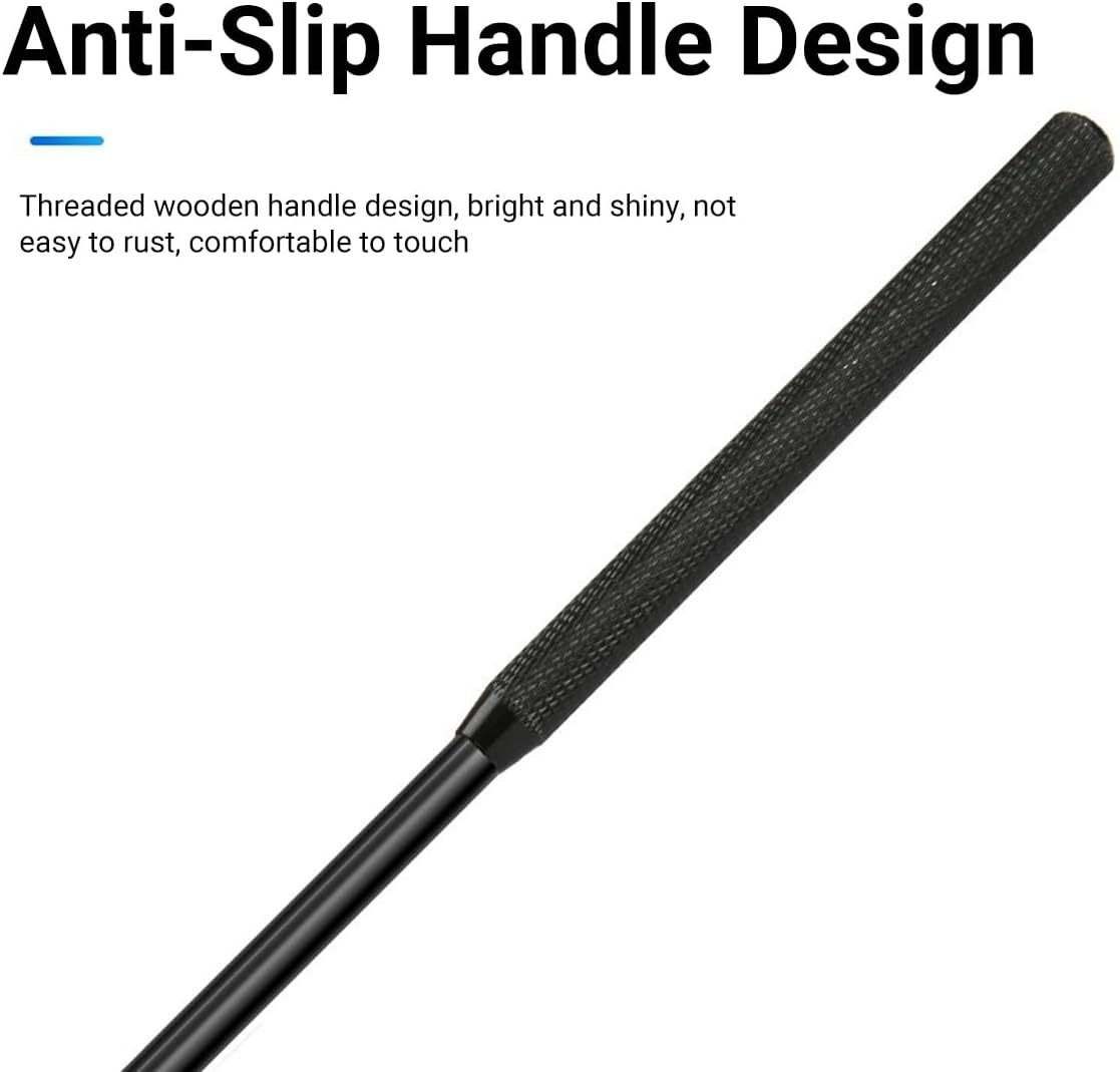 AIMALL 304SS Aquarium Stainless Steel Algae Scraper Blade Fish Tank Glass Cleaner, Silver, Extendable Handle, Corner Cleaning Design, Includes 10 Replacement Blades image number 5