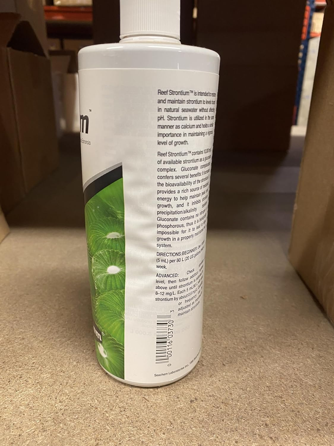 Seachem Reef Strontium (SC373) image number 6