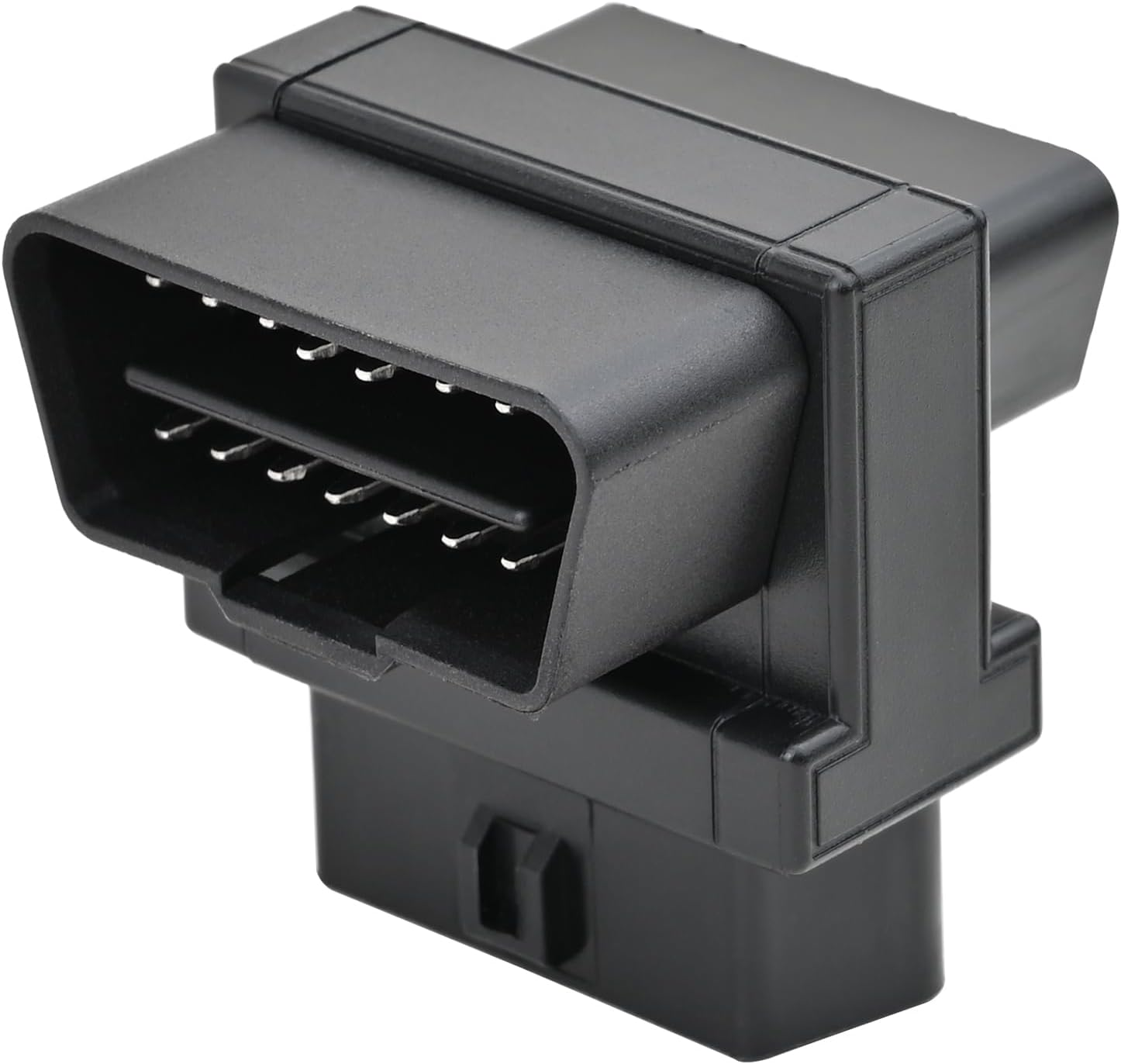 Ikkegol Pocket OBD2 Splitter Cable, OBD II Full 16 Pin 1 Male to Dual Female 1 to 2 T Split 2 Way Extension Converter Adapter for Diagnostic Extender (Bottom Widest)