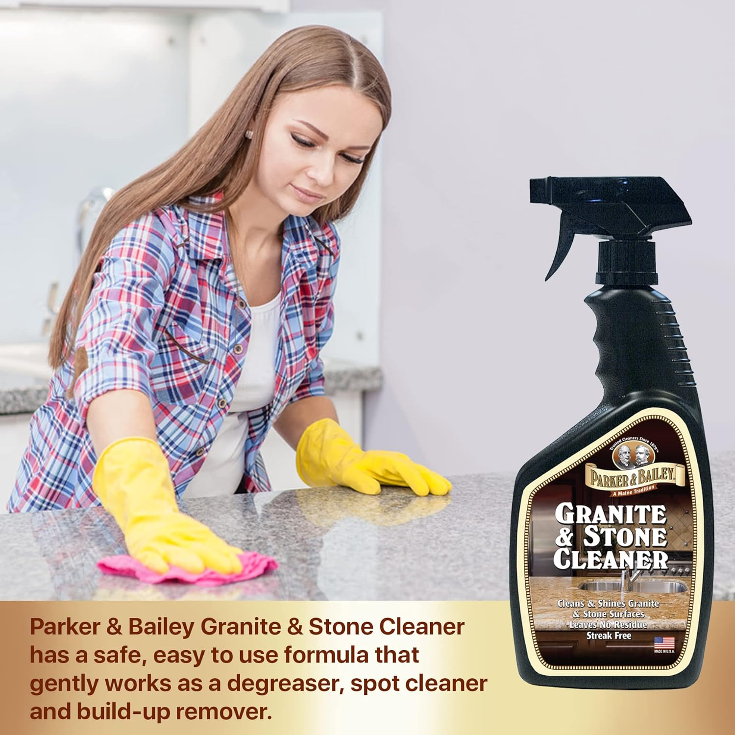 Parker Bailey Cleaning Product Granite & Stone Cleaner 24 Oz., 144001, 24 Oz image number 5