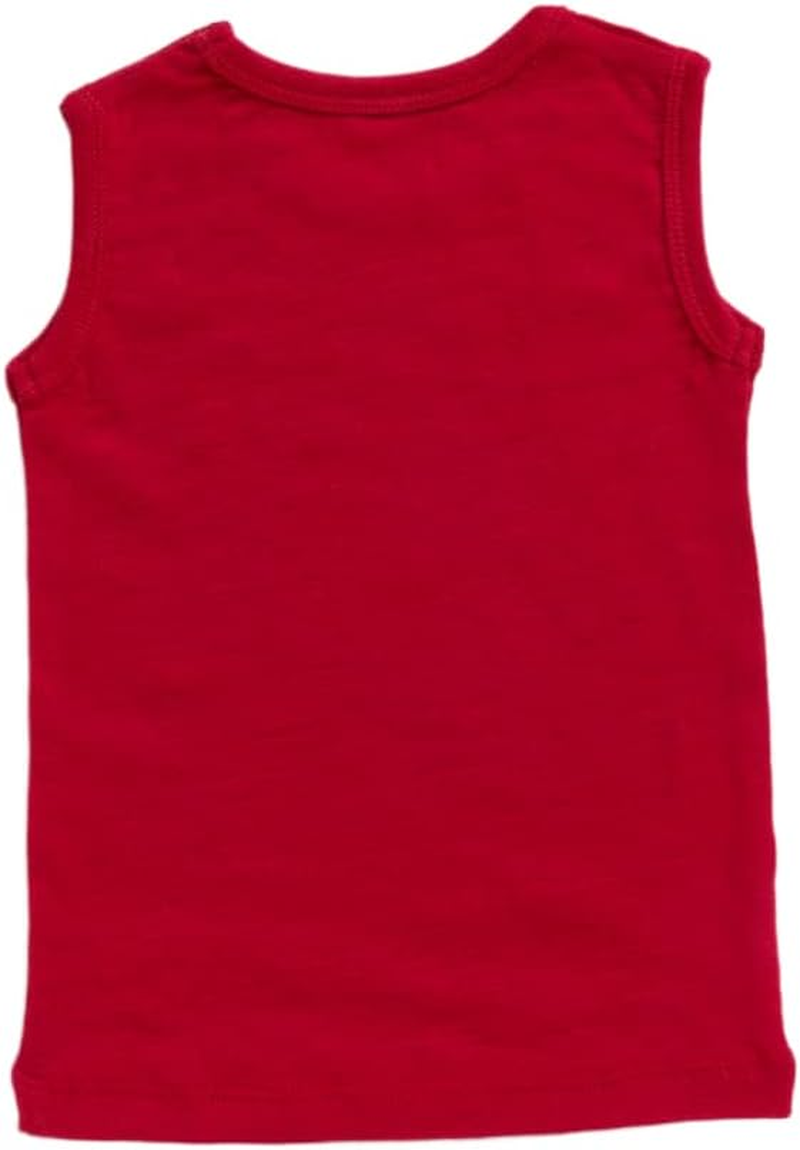 Merino Baby Vest for 12-18 Months Babies, Red image number 3
