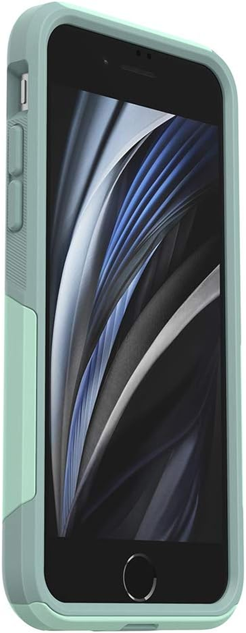 Otterbox Iphone SE 3Rd & 2Nd Gen, Iphone 8 & Iphone 7 (Not Compatible with plus Sized Models) Commuter Series Case - Ocean Way (Aqua Sail/Aquifer), Slim & Tough, Pocket-Friendly, with Port Protection image number 4