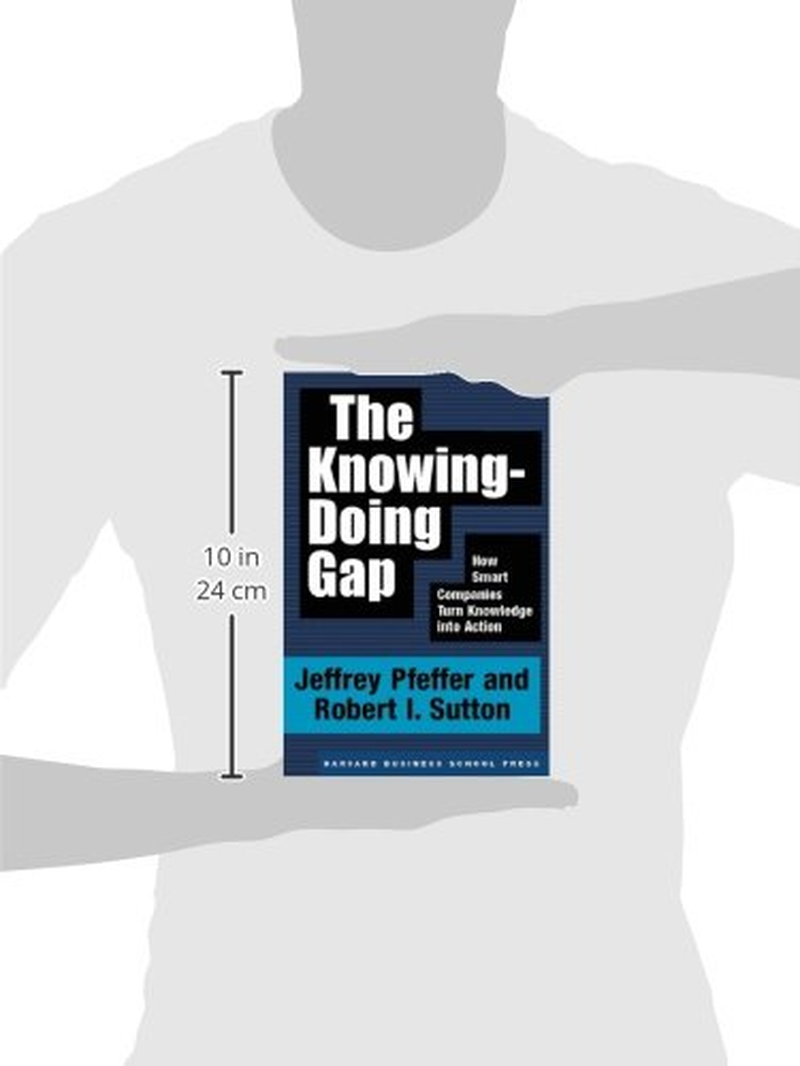 The Knowing-Doing Gap: How Smart Companies Turn Knowledge into Action image number 1