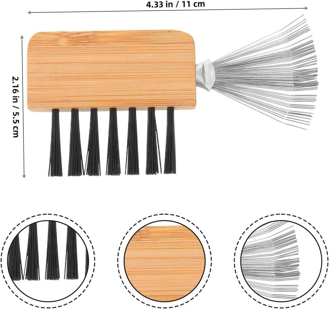 AEIOPRS 1 Piece Brush Cleaner Hair Brush Cleaner Cleaning Tool Comb Cleaner Comb Cleaning Brush Hair Brushes Cleaner Tool Comb Cleaner Cleaning Brushes Combs Bath Mats Carpets image number 3