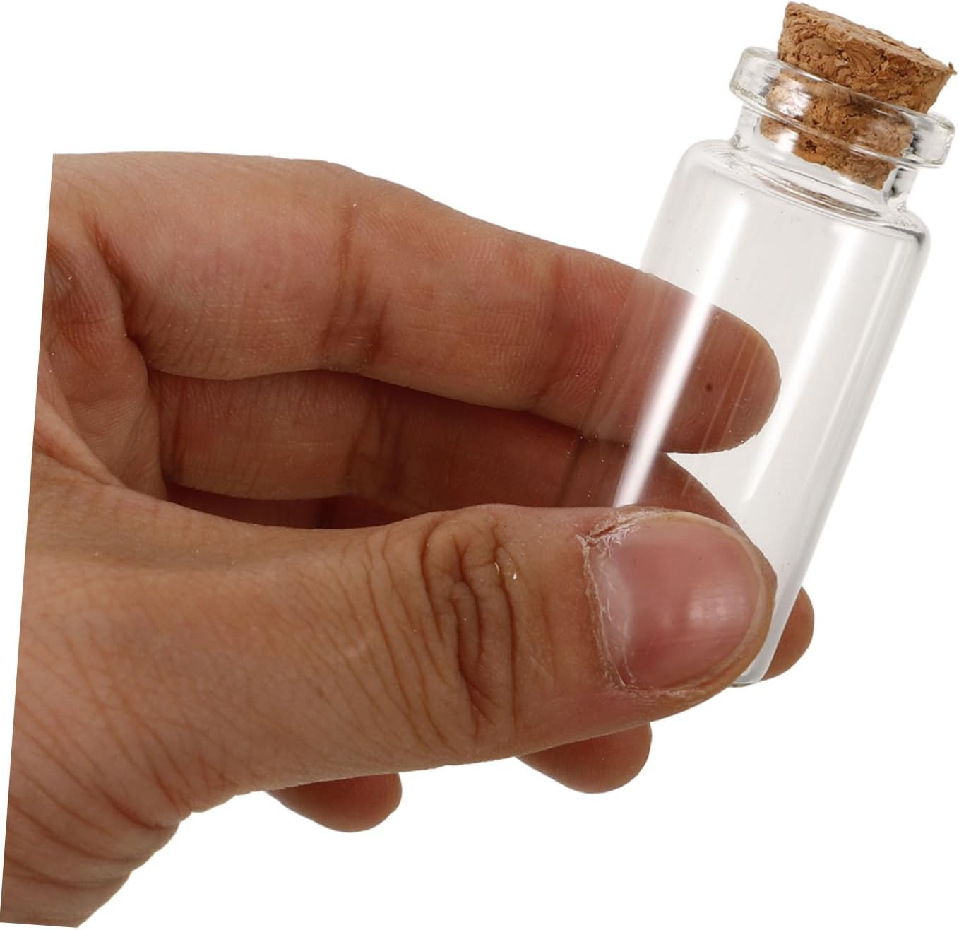 Newborn Memory Keepsake Box Diy Fetal Hair and Milk Teeth Preservation Bottles, Red Souvenir Case for Baby Hair and Teeth Collection, Infant Umbilical Cord Storage Set (2 Bottles) image number 5