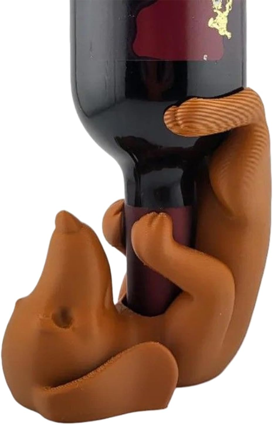 G&eacute;n&eacute;rique Wine Bottle Rack, Decorative Dog Wine Holder, Fun Liquor Display Stand, Whiskey Organizer, Eye Catching Sculpture for Bar, Kitchen, Dining Room, Restaurant, 3.46 X 4.92 X 4.65 Inches image number 6