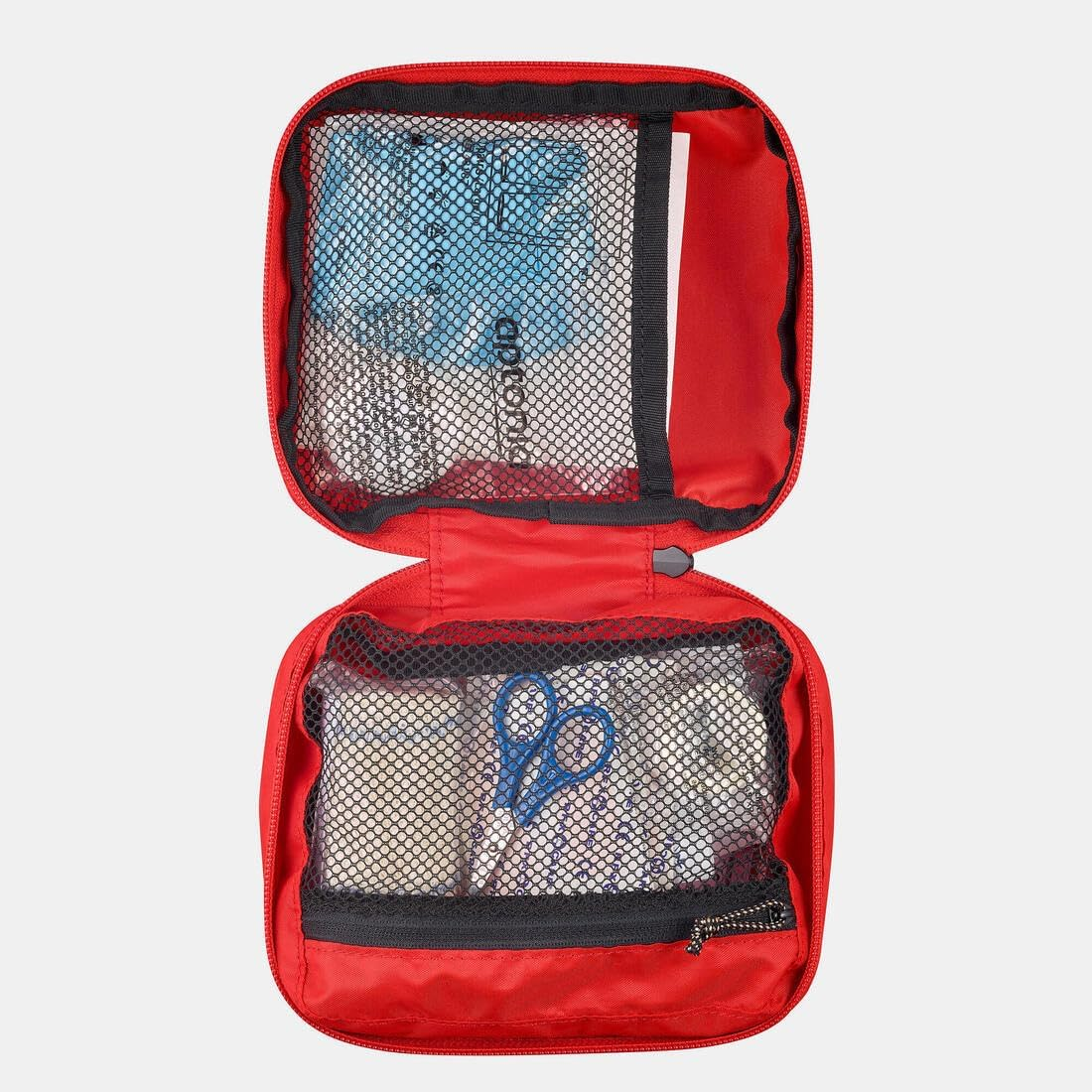 Forclaz Decathlon 100 First-Aid Kit, Bright Red, Unique Size (41-Pieces) image number 2