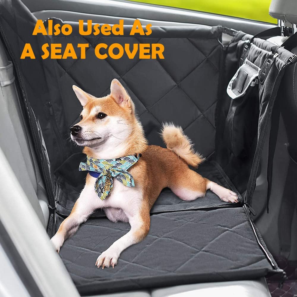 All-Season Pet Car Seat for Small&Medium Dogs,Foldable Dog Booster Seat for Car Back Seat,Dog Car Seats Puppy Carrier Fits Cars/Trucks/Suv 59Cm(L) *48Cm(W)*50Cm(H) image number 2