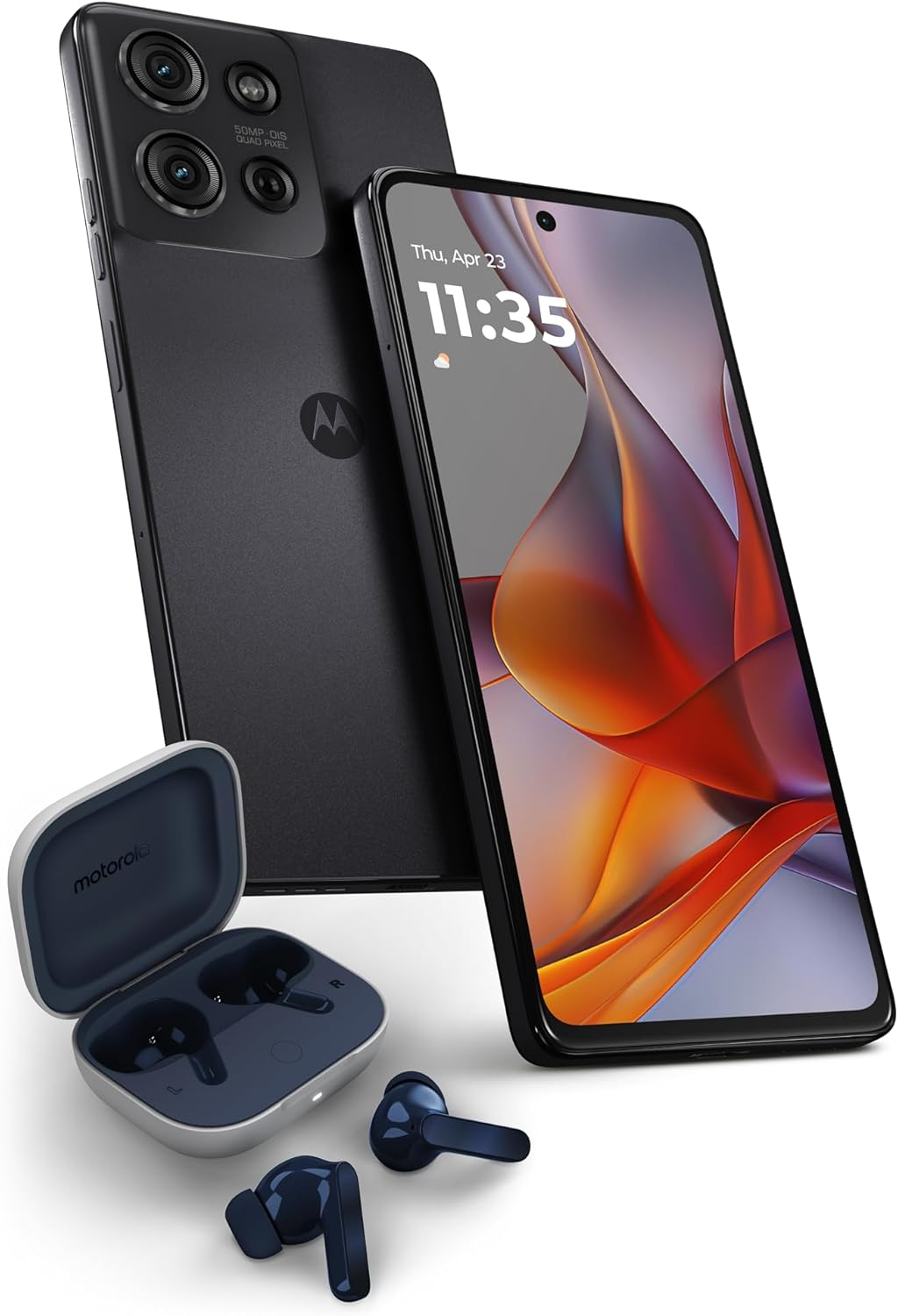 MOTOROLA G75 5G 256GB Grey with Buds image number 5