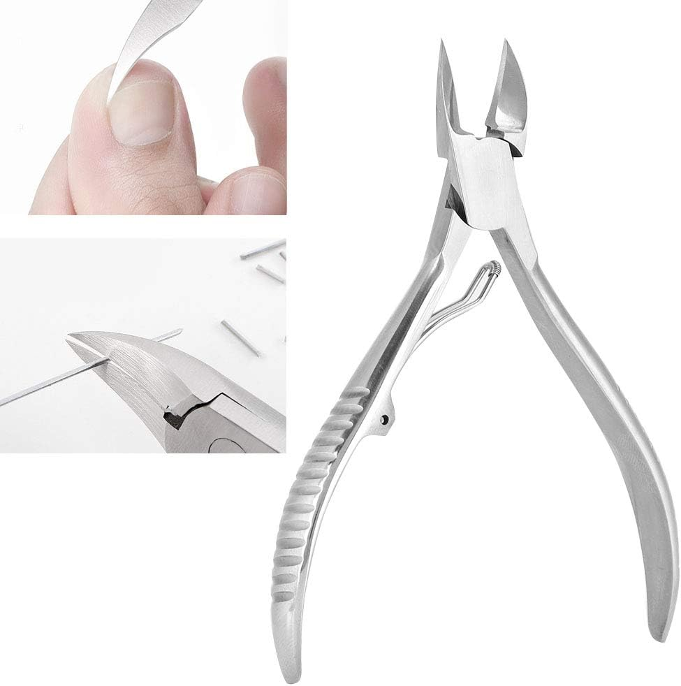 Nail Trimmer, Multifunction Non-Slip Dead Skin Remover,Nail Clipper, Nail Cuticle Pliers Dead Skin Removal for Fingernails and Toenails(4#17Mm Knife Edge) image number 4