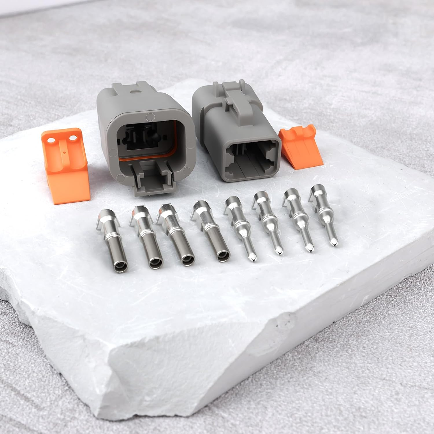 Emagtech 1 Set DTP Series 4-Pin Waterproof Connector DTP04-4P DTP06-4S for Electrical