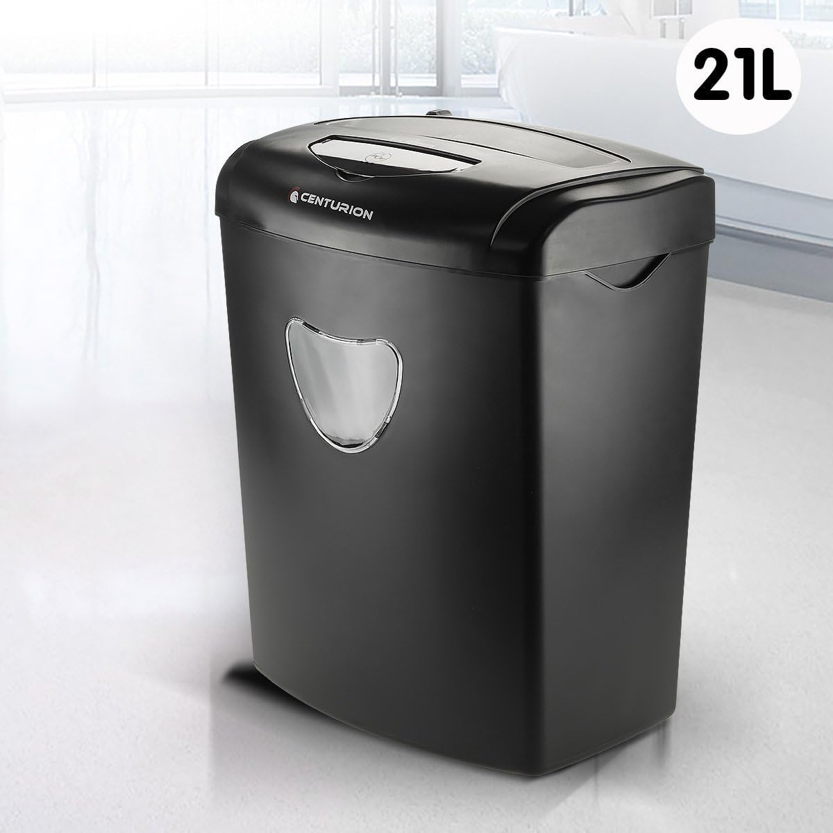 Centurion Office Combo Paper Shredder 21L Cross Cut 10 Sheets Cds Credit Cards image number 3