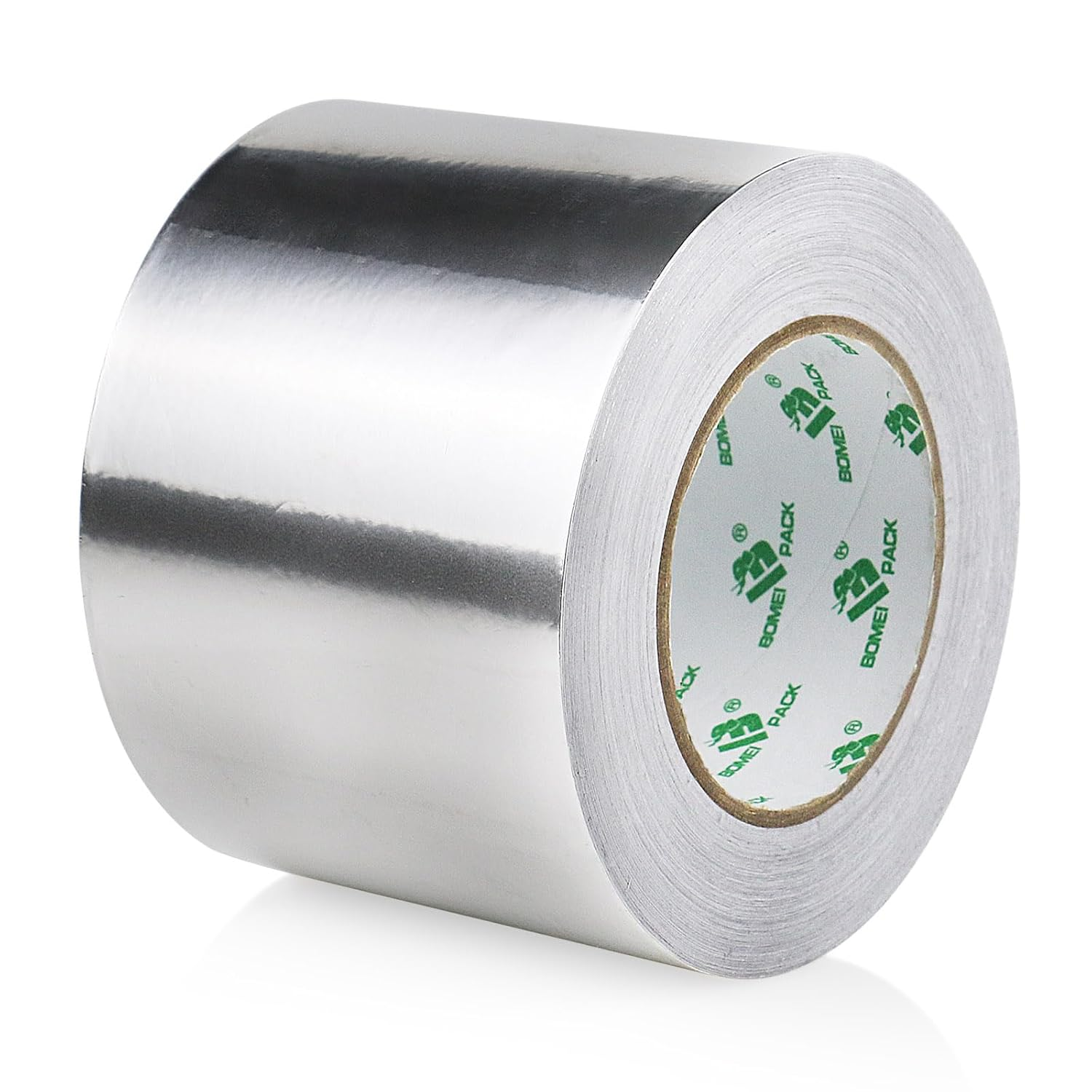 Aluminum Foil Tape, Multi-Purpose Aluminum Tape, Perfect for Sealing & Patching Pipe and Metal Repair, 1 Roll 3.94Inch X 32.8 Yards per Roll,Bomei PACK