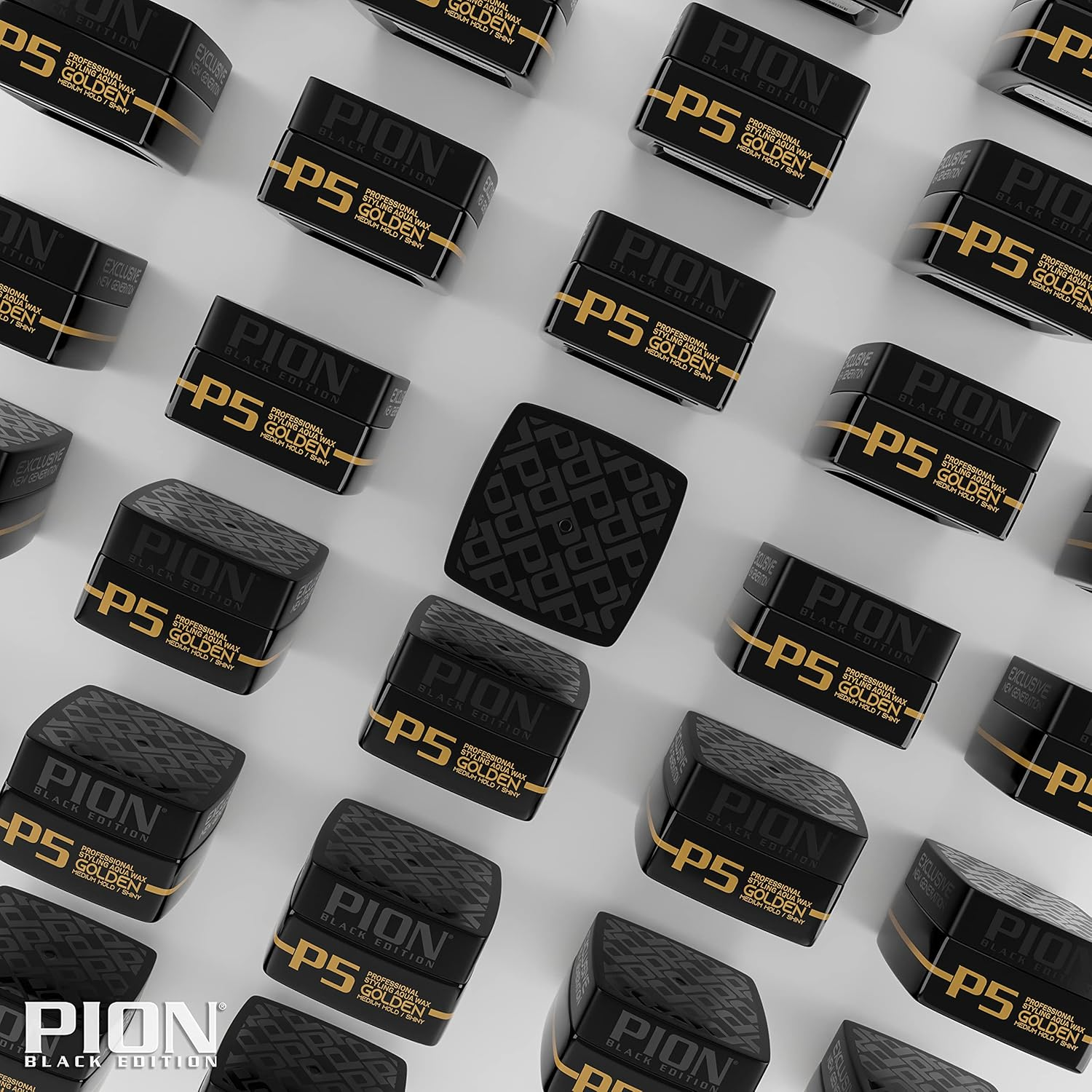 Pion P5 Golden Hair Styling Wax Aqua Series - Natural Look 150Ml (P5 Golden) image number 1