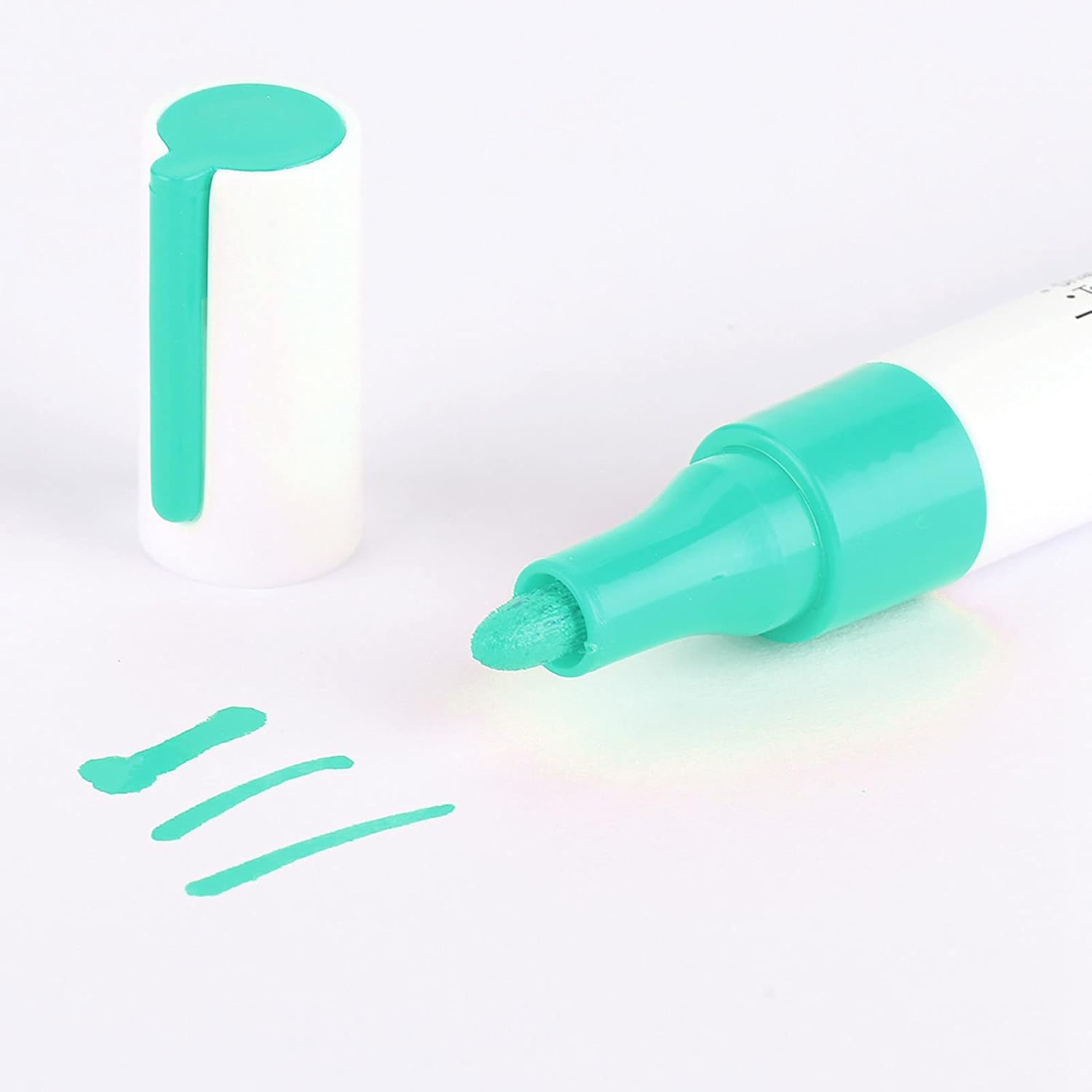 Tire Pens, Car Tire Paint Pen, Car Paint Pen, Paint Pen for Car Tires, 1 Pcs Waterproof Professional Car Pencil Tire Paint Pen Mark Pens(Green) image number 2