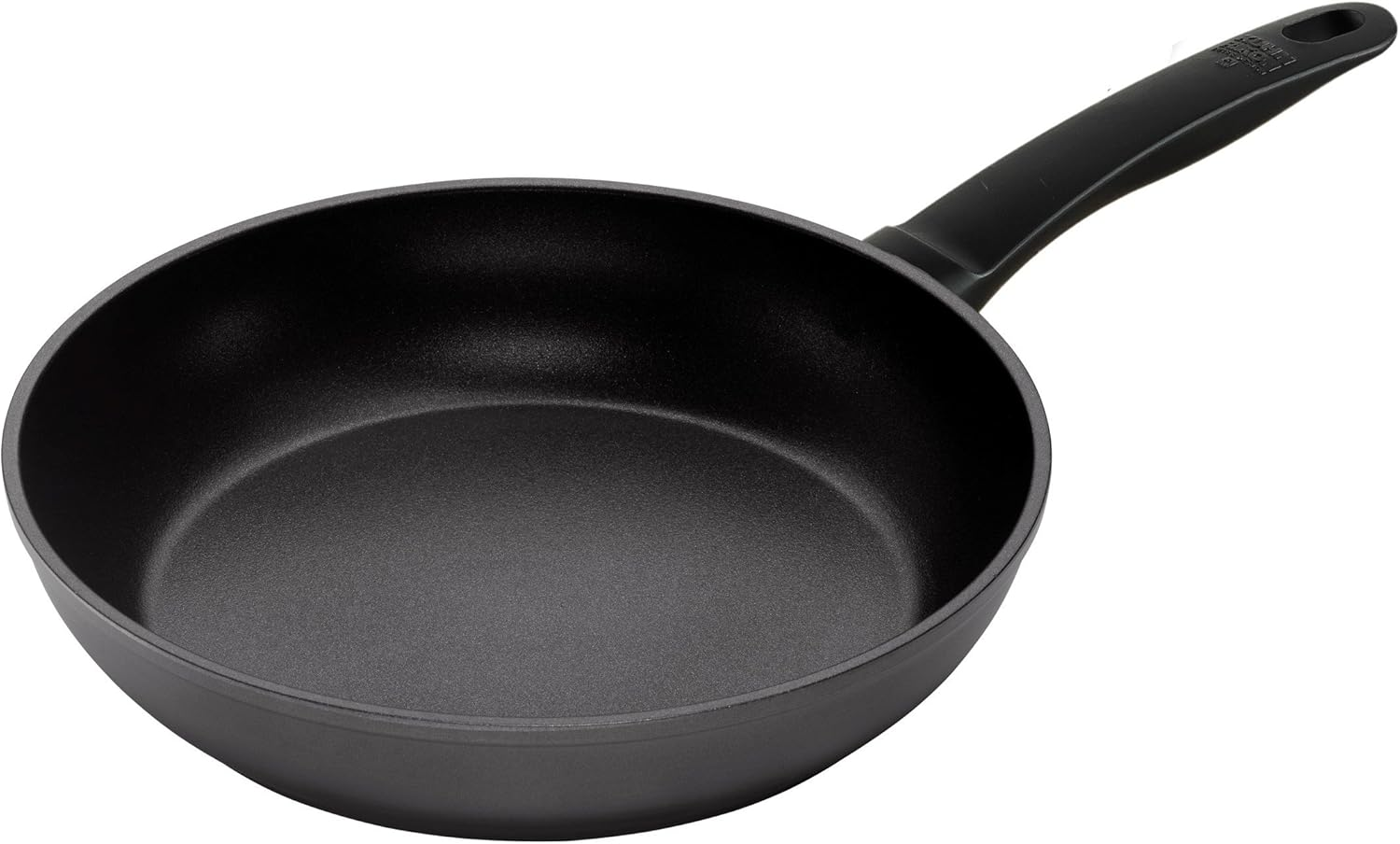 Kuhn Rikon Easy Induction Non Stick Aluminium Frying Pan with Bakelite Handle 24Cm. Nonstick Frying Pan Induction Safe Pan. Oven Safe and Dishwasher Safe. Lifetime Kuhn Rikon Cookware Guarantee. Black image number 2