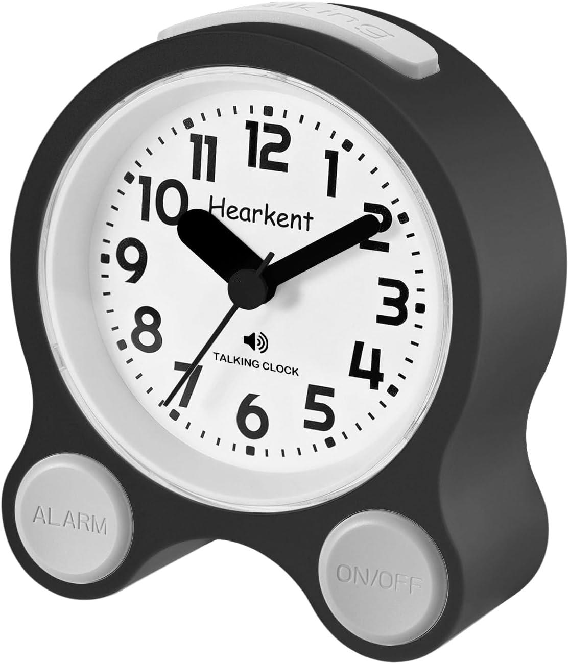 Talking Clock for Elderly, Blind, Visually Impaired, English Voice Announcing Time Date and Week, Backlight and 5 Daily Alarms, Easy to Operate Speaking Alarm Clock, Low Vision Aids image number 3