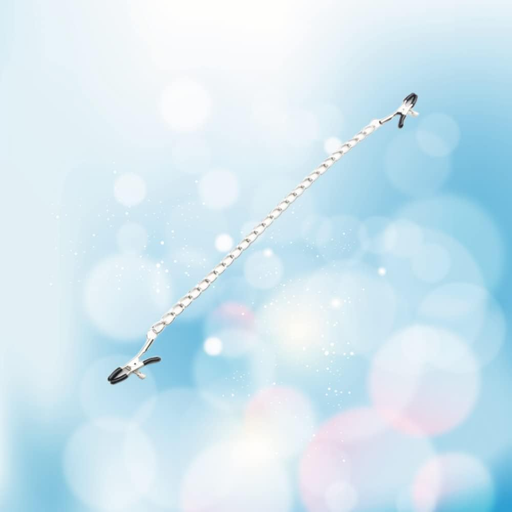 HUALI Nipple Clips Clamps Adjustable Pressure Breast Clamps Stainless Steel Non Piercing Nipple Rings Decorative Clip for Pleasure Toys Nipple for Women Men image number 5