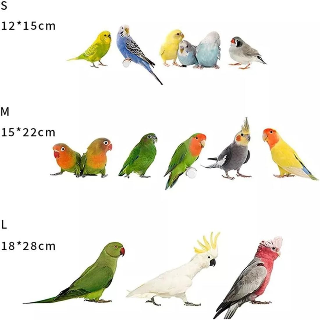 AIMALL Cozy Bird Snuggle Cabin, Plush Parrot Hanging Nest, Soft Cotton Bedding