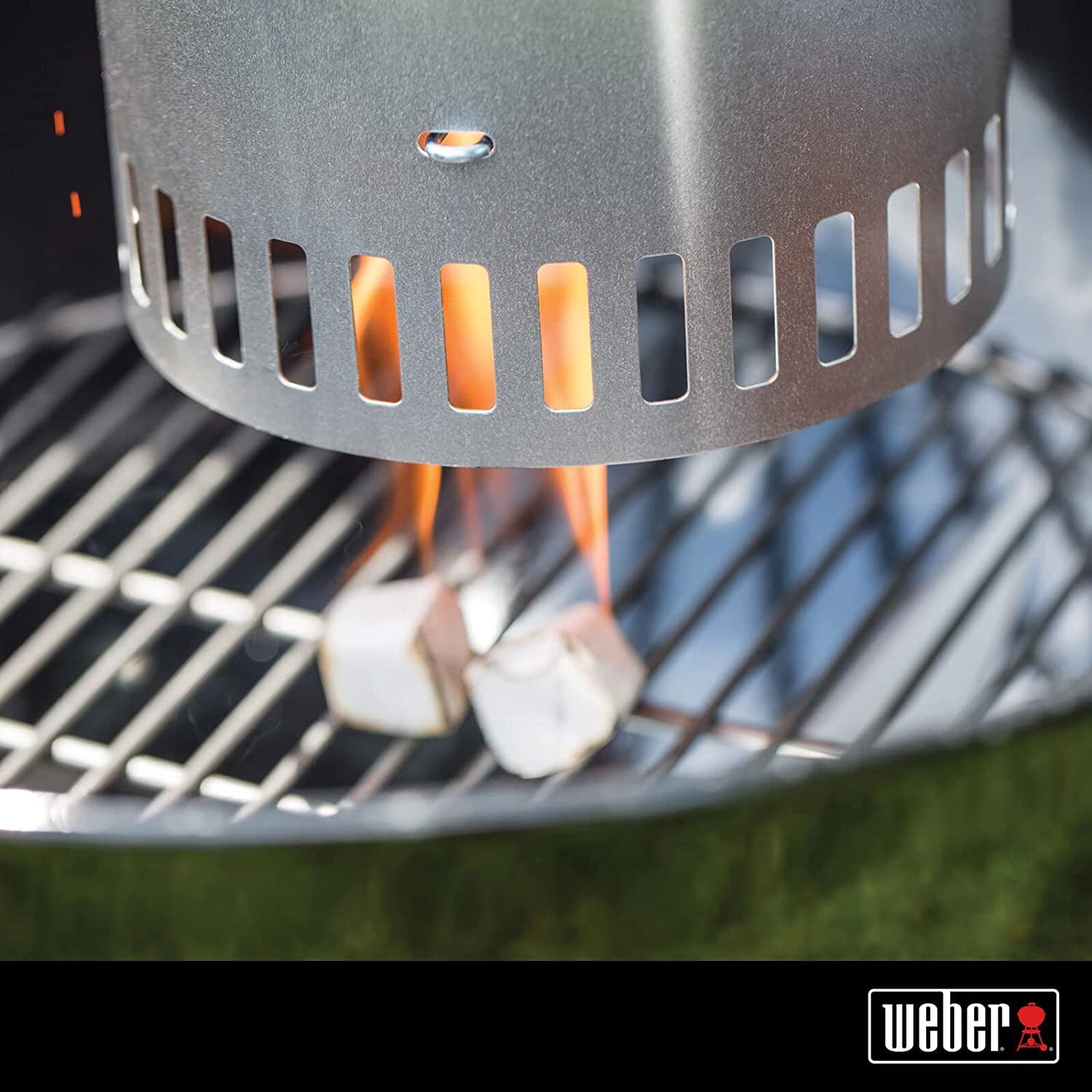 Weber Rapidfire Chimney Starter for Charcoal Grills & BBQ Barbecues image number 3
