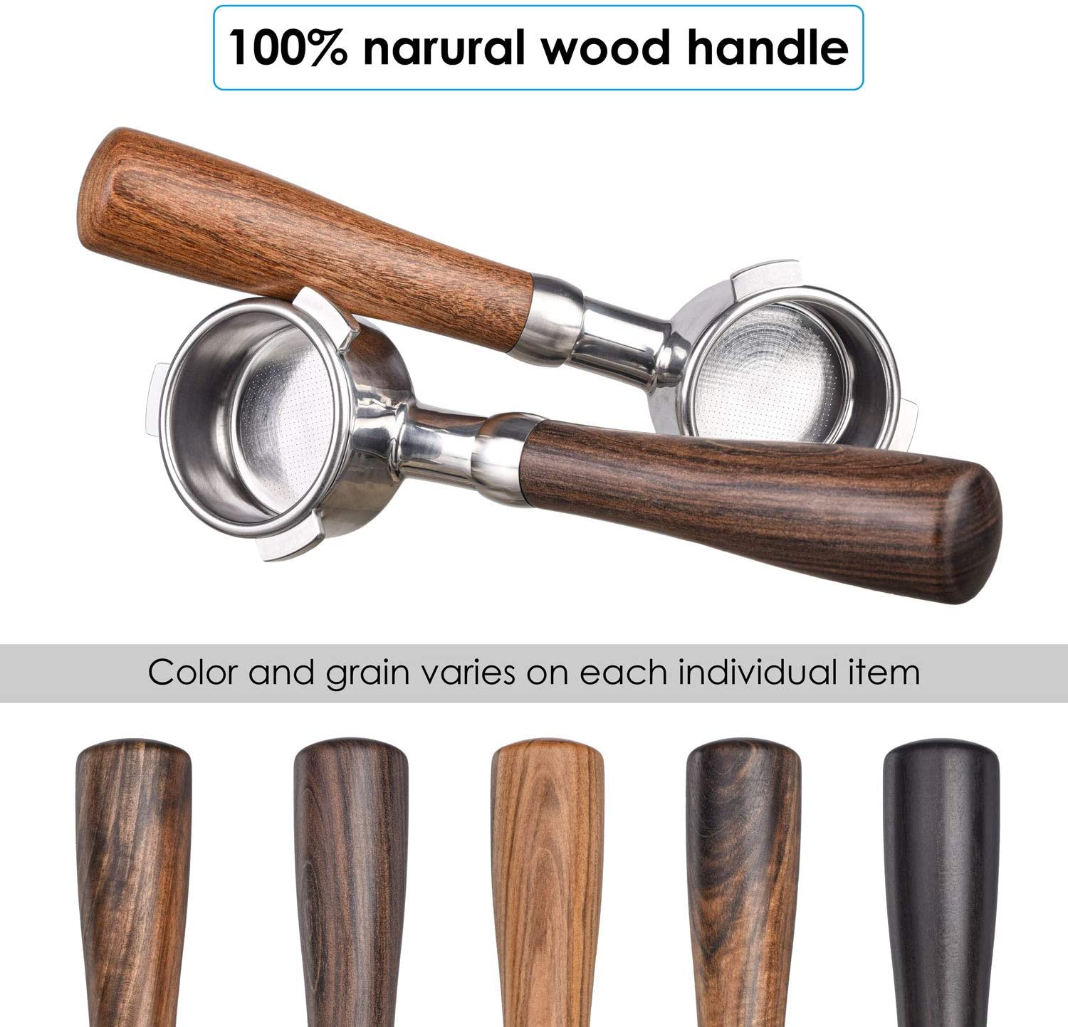 54Mm Bottomless Portafilter, MATOW Bottomless Naked Portafilter Compatible with Breville 54Mm Machines (Filter Basket Included) image number 6