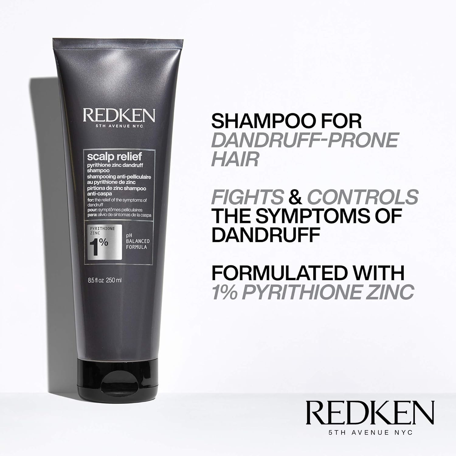 Redken Scalp Relief Dandruff Shampoo (250Ml) image number 5