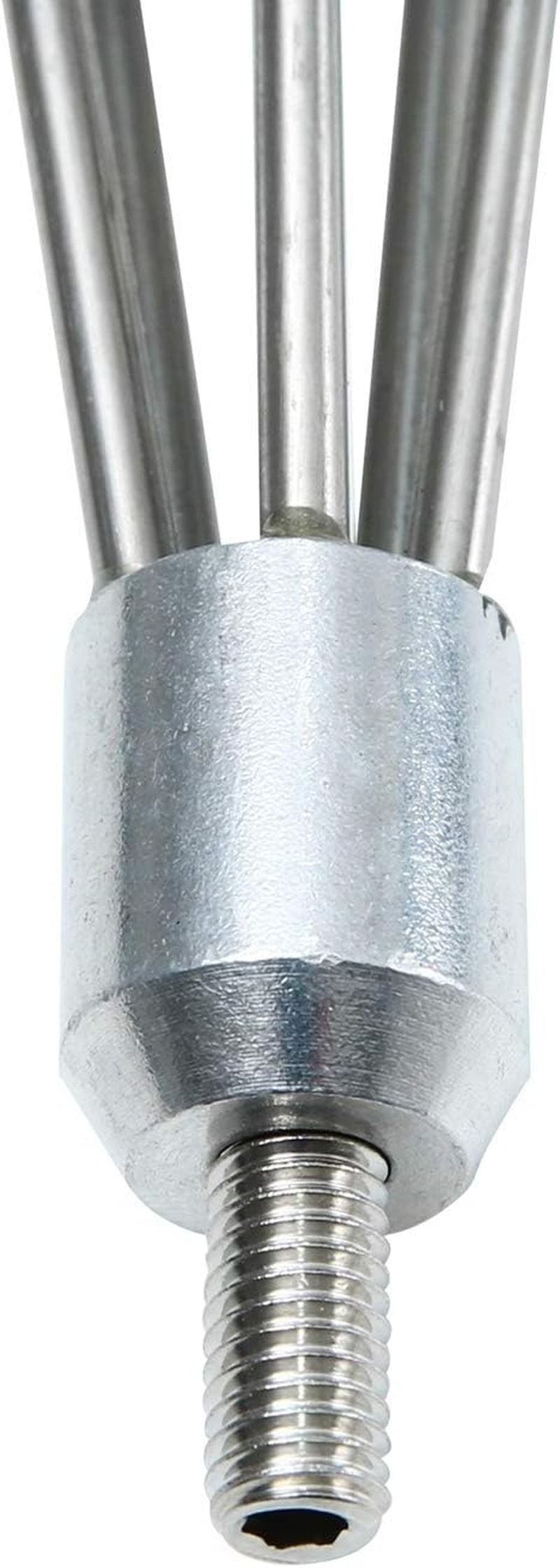 Ledytech 59~236Inch 5~9 Prong Harpoon Gaffs Barbed Diving Spears Gig, Telescopic Locking Fishing Rod Harpoon Pole with 8Mm Thread image number 5